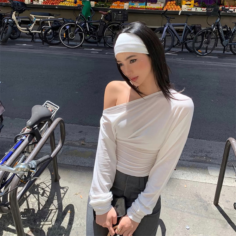2026 Women’s One Shoulder Top  - đánh giá và giá Blouse Off Shoulder