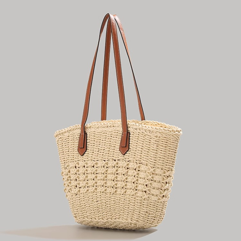 Extra-Large Foldable Straw Tot - đánh giá và giá Tote Bag Beach