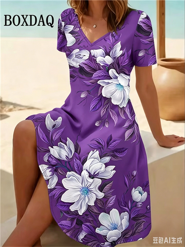 6XL Plus Size Women Dresses Su - đánh giá và giá Romper Floral Print