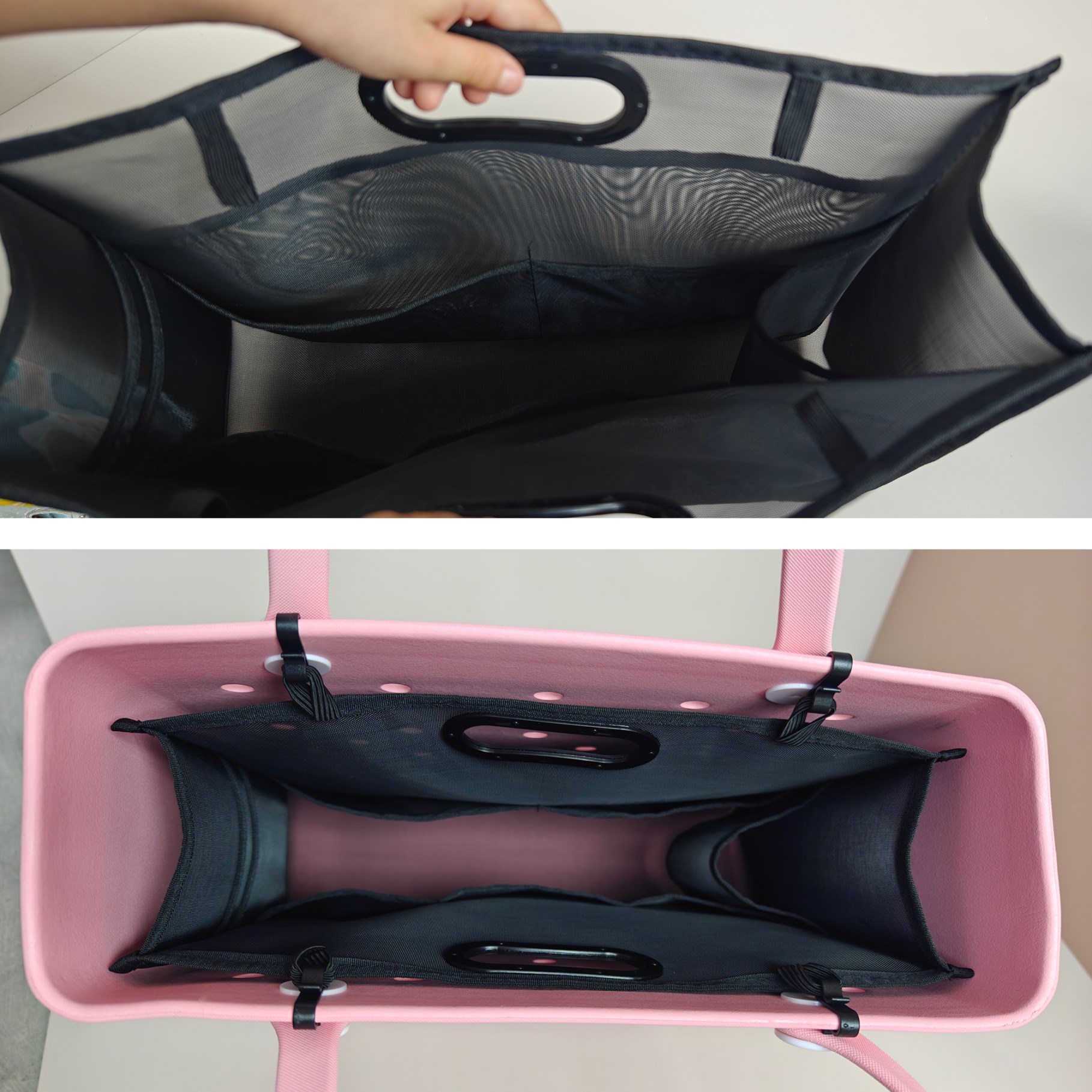 Loomy Mesh Bag Organizer fits  - đánh giá và giá Tote Bag Beach