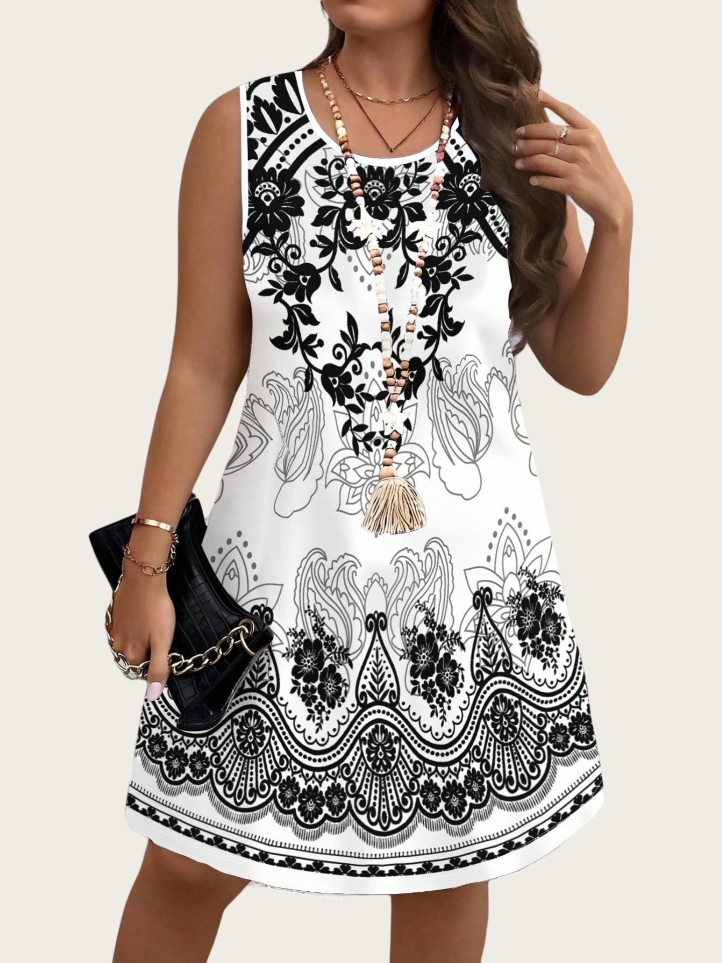 Ethnic Style Vintage Dresses 2 - đánh giá và giá Romper Floral Print
