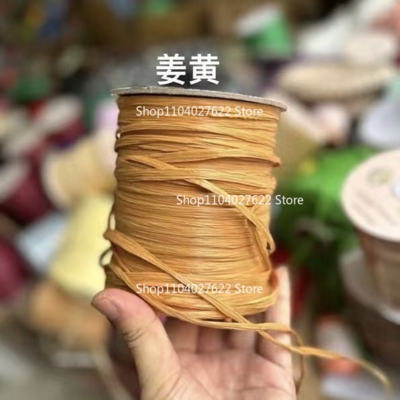 120g/roll Matte Raffia Grass C - đánh giá và giá Crochet Bag Raffia