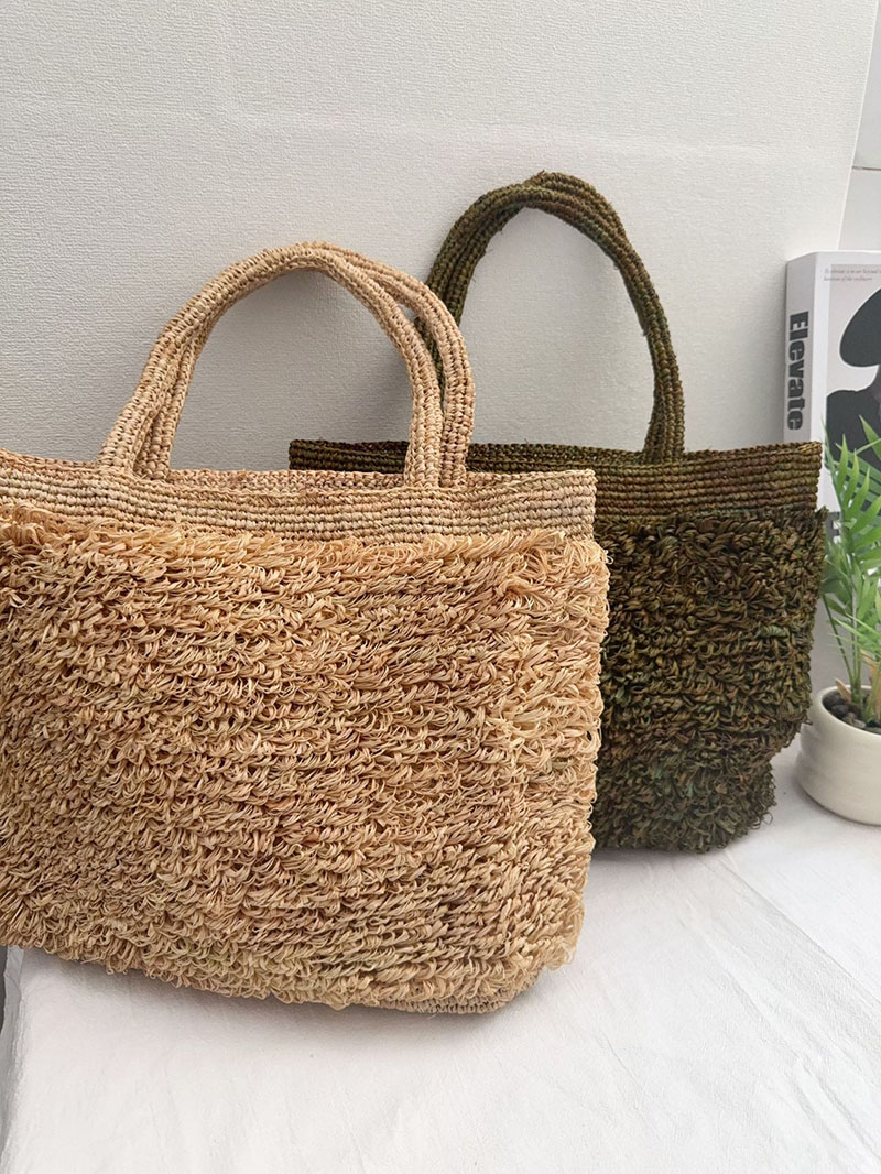 Luxury Raffia Straw Bag Bohemi - đánh giá và giá Crochet Bag Raffia