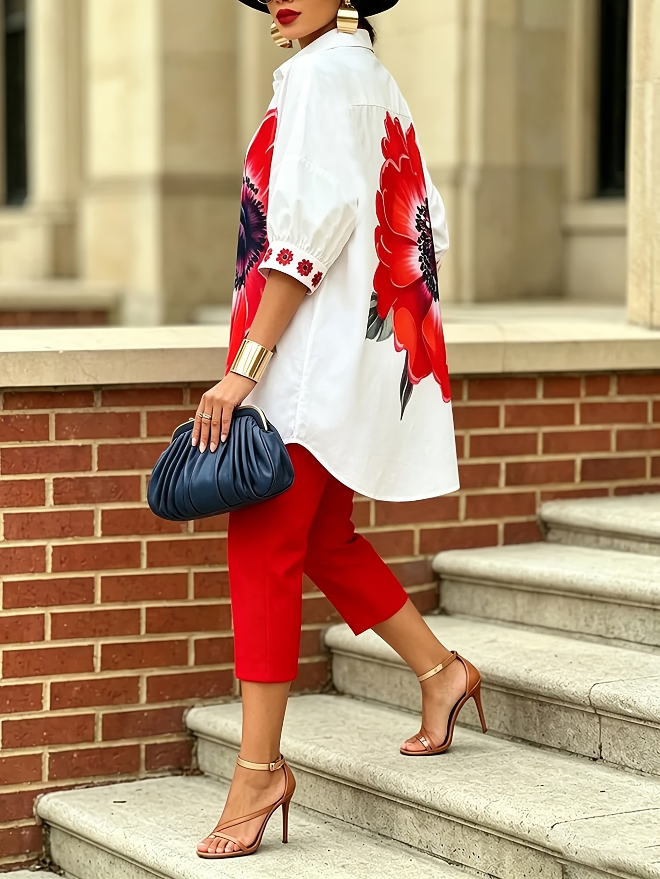 Vintage Women Floral Printed 2 - đánh giá và giá Romper Floral Print