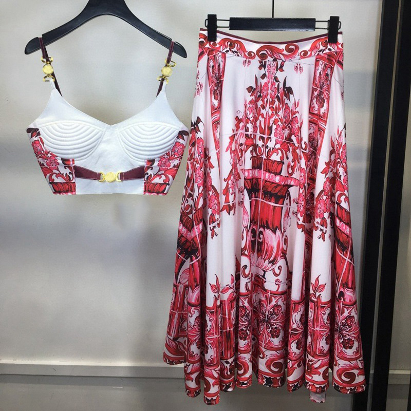 Summer Bohemain Blue And White - đánh giá và giá Romper Floral Print