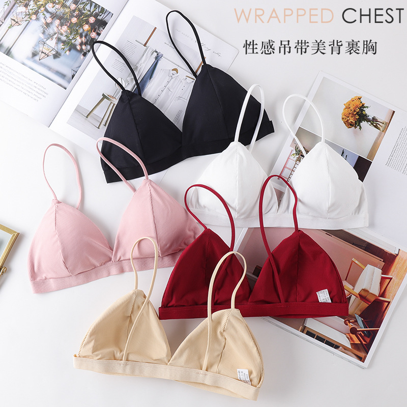 3D Quần Lót Không Đường May Áo - đánh giá và giá Bralette Triangle Set