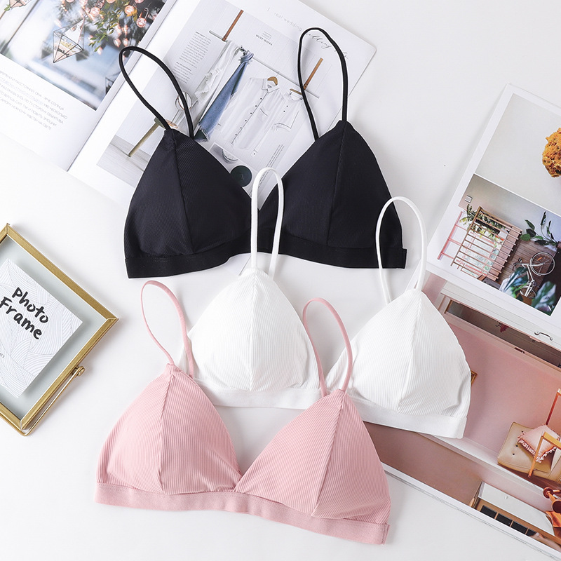3D Quần Lót Không Đường May Áo - đánh giá và giá Bralette Triangle Set