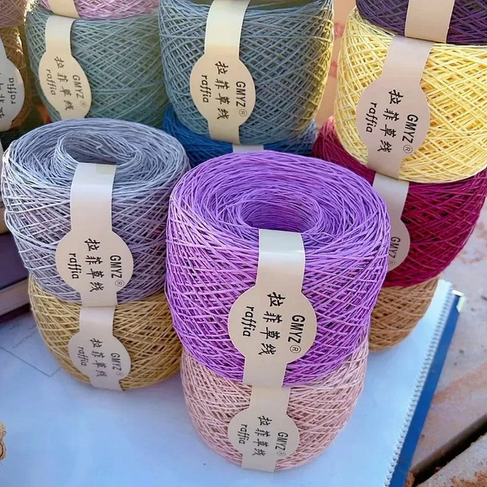 220M/Roll Washable Japanese Pl - đánh giá và giá Crochet Bag Raffia